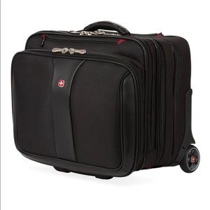 Black Swiss Gear Wheeled Business Case